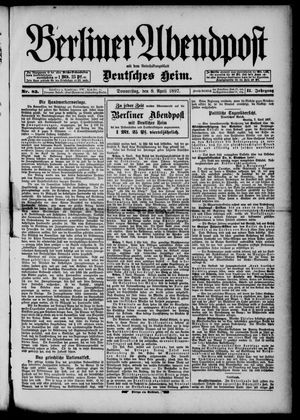 Berliner Abendpost vom 08.04.1897