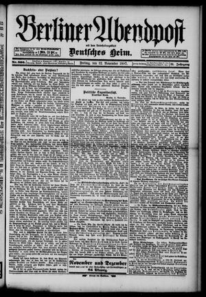 Berliner Abendpost on Nov 12, 1897