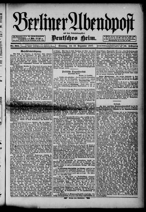 Berliner Abendpost vom 12.12.1897