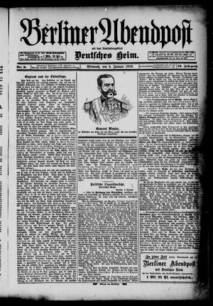 Berliner Abendpost on Jan 5, 1898
