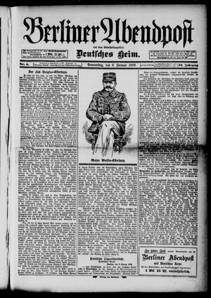 Berliner Abendpost on Jan 6, 1898