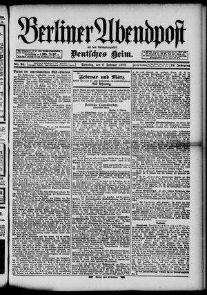 Berliner Abendpost vom 06.02.1898