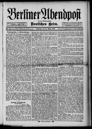 Berliner Abendpost on Mar 13, 1898