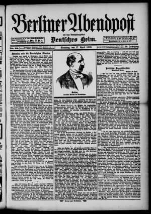 Berliner Abendpost on Apr 17, 1898