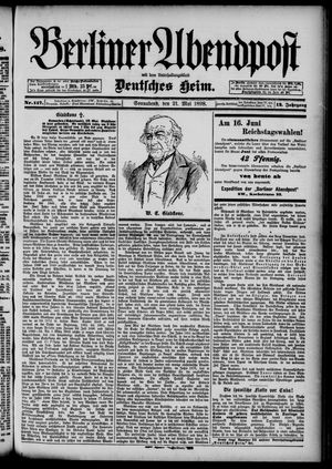 Berliner Abendpost vom 21.05.1898
