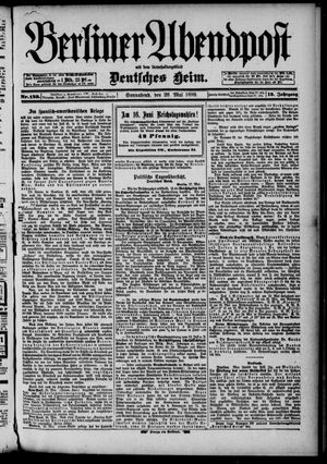 Berliner Abendpost vom 28.05.1898