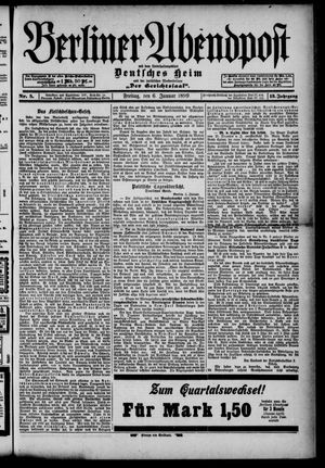 Berliner Abendpost on Jan 6, 1899