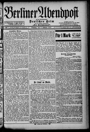 Berliner Abendpost vom 07.02.1899
