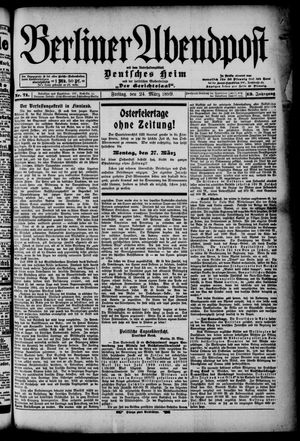 Berliner Abendpost vom 24.03.1899