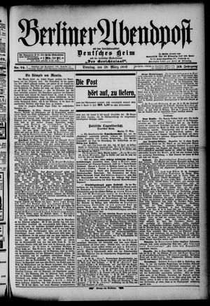 Berliner Abendpost vom 28.03.1899