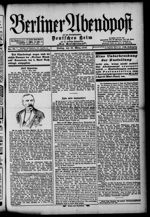 Berliner Abendpost vom 31.03.1899