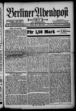 Berliner Abendpost vom 07.04.1899