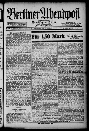 Berliner Abendpost vom 08.04.1899