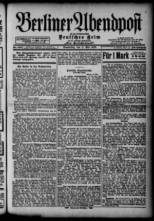 Berliner Abendpost vom 11.05.1899
