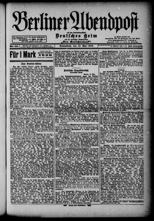 Berliner Abendpost vom 13.05.1899