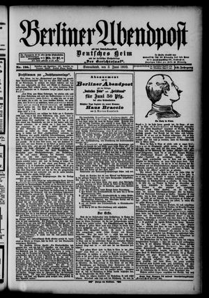 Berliner Abendpost vom 03.06.1899