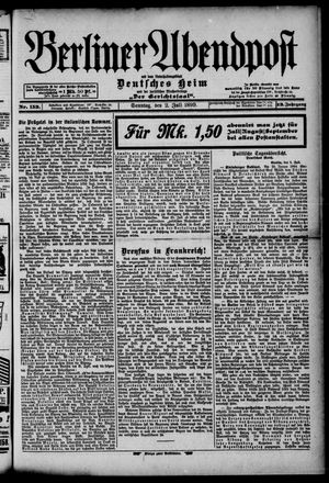 Berliner Abendpost vom 02.07.1899