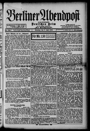 Berliner Abendpost vom 09.07.1899