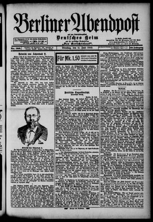 Berliner Abendpost vom 11.07.1899
