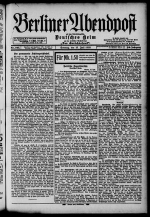 Berliner Abendpost vom 16.07.1899
