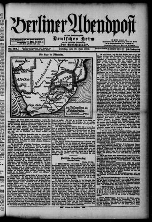 Berliner Abendpost vom 18.07.1899