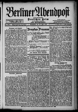 Berliner Abendpost vom 29.07.1899