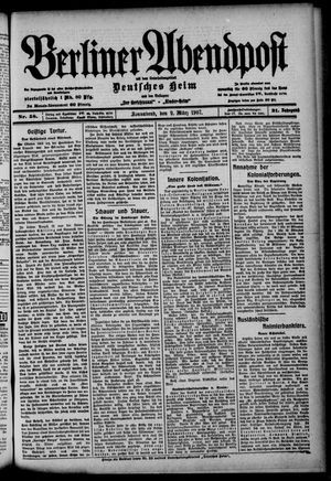 Berliner Abendpost on Mar 9, 1907
