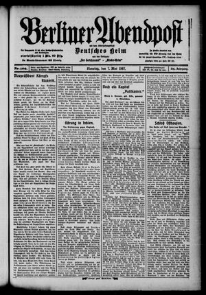 Berliner Abendpost on May 7, 1907