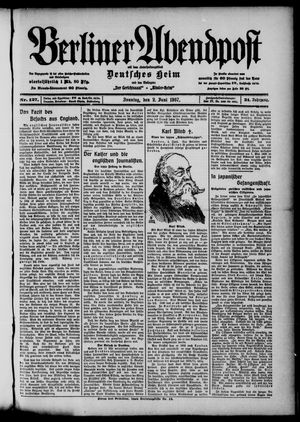 Berliner Abendpost vom 02.06.1907