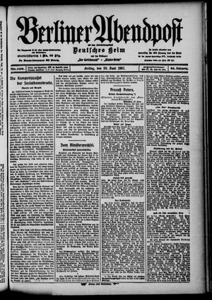 Berliner Abendpost vom 28.06.1907
