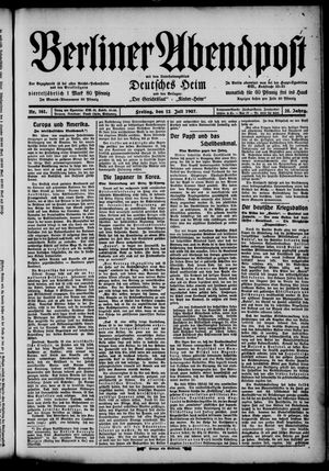 Berliner Abendpost vom 12.07.1907