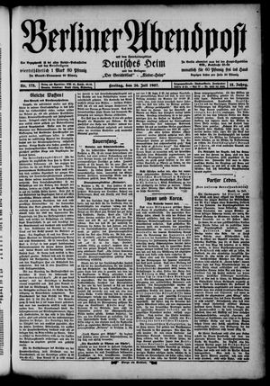 Berliner Abendpost vom 26.07.1907