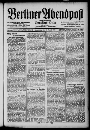 Berliner Abendpost vom 15.08.1907