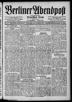 Berliner Abendpost vom 05.12.1907