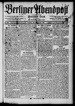 Berliner Abendpost vom 15.12.1907