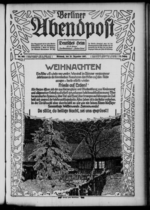 Berliner Abendpost vom 25.12.1907