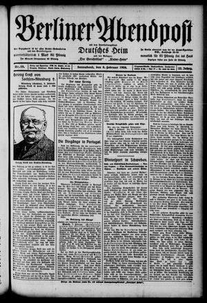 Berliner Abendpost vom 08.02.1908