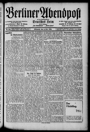 Berliner Abendpost vom 06.05.1908