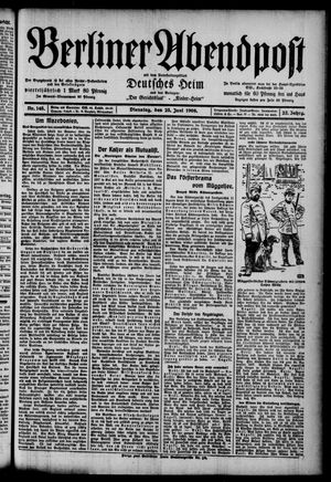 Berliner Abendpost vom 23.06.1908