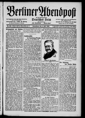 Berliner Abendpost vom 04.07.1908