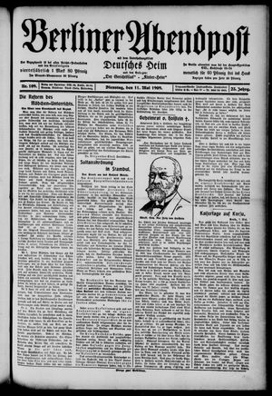 Berliner Abendpost vom 11.05.1909