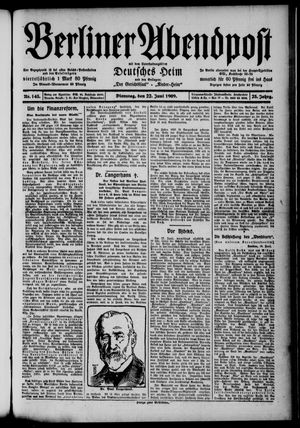 Berliner Abendpost vom 22.06.1909