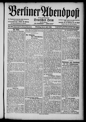 Berliner Abendpost vom 06.07.1909
