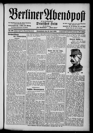 Berliner Abendpost vom 10.07.1909