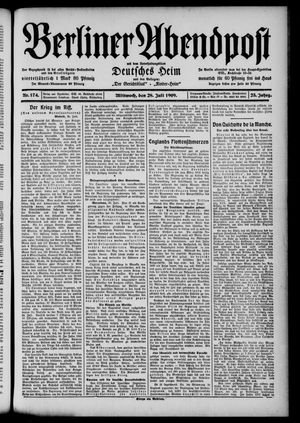 Berliner Abendpost vom 28.07.1909