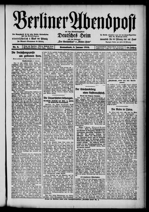 Berliner Abendpost on Jan 8, 1910