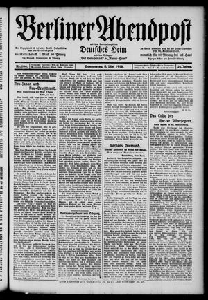 Berliner Abendpost vom 05.05.1910