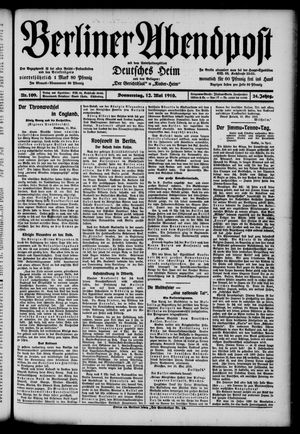 Berliner Abendpost vom 12.05.1910