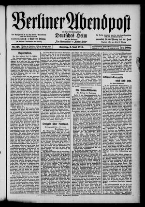 Berliner Abendpost vom 05.06.1910