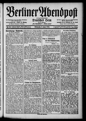 Berliner Abendpost vom 08.06.1910